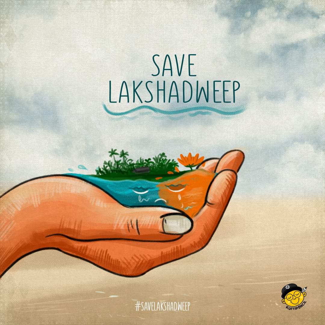 ujwal_rajesh's tweet photo. #SaveLakshadweep https://t.co/wjoQcW5FOt