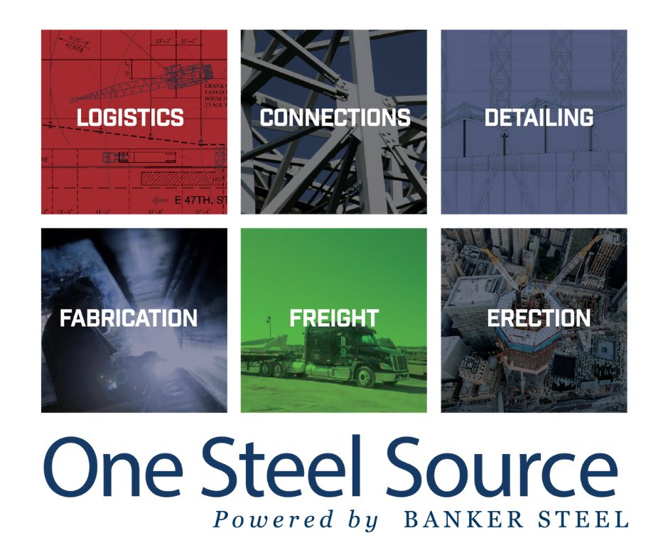[Pt.2] The Banker Steel umbrella of companies maintains a track record of excellence in timely project completion, on-site safety, and beautiful finished structures built to last. 
.
.
.
#onesteelsource #steelfabrication #steelerection #steelindustry #steelconstruction