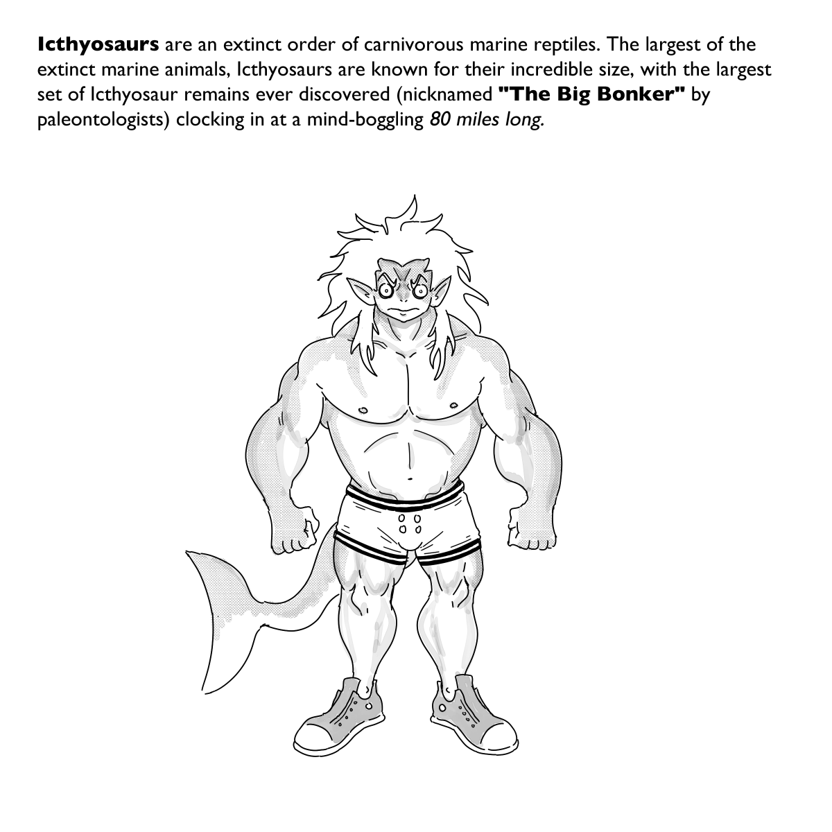 Mermay Character Design Series #3: The Big Bonker 