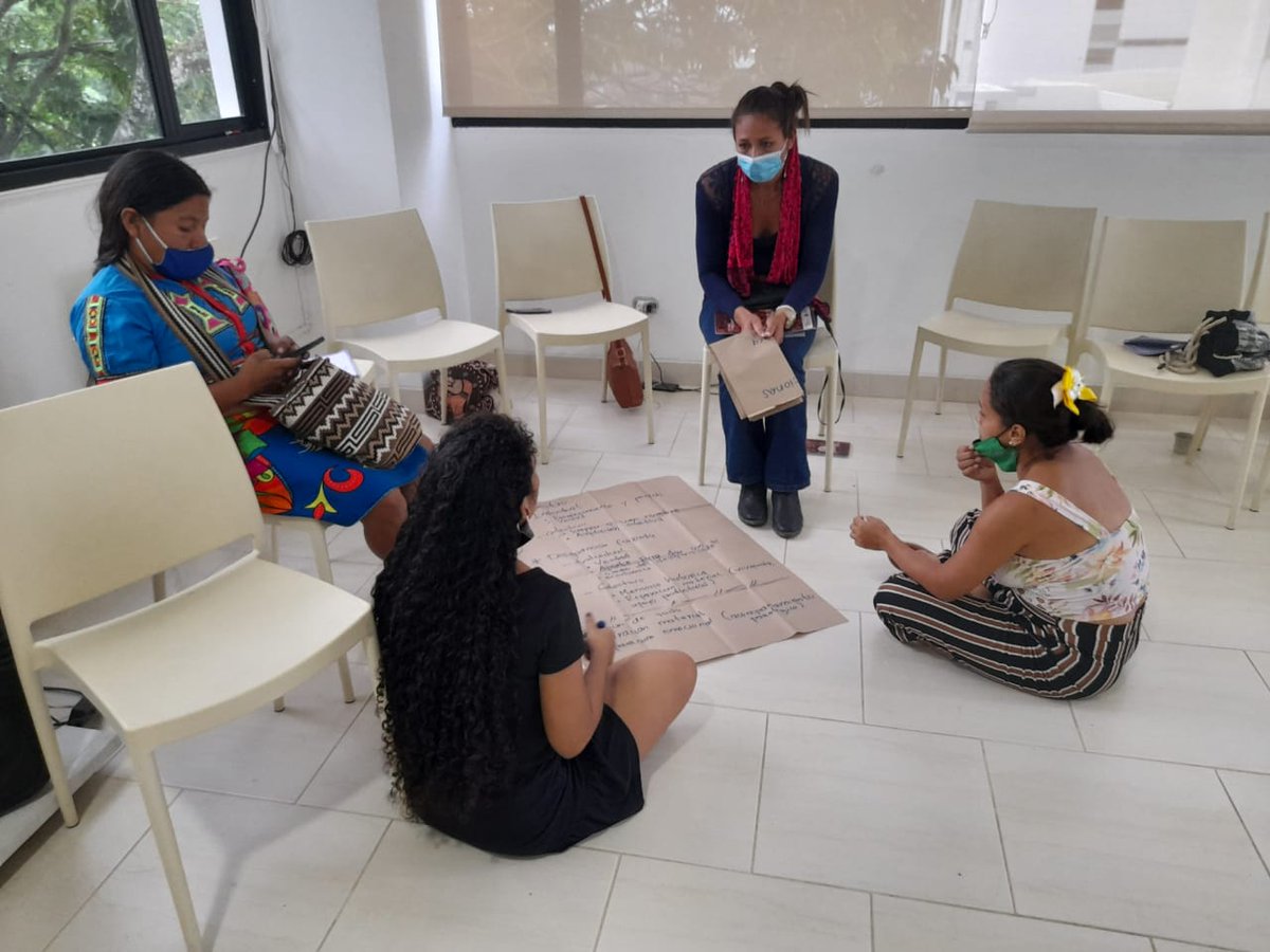 RutaPacificaM's tweet photo. #RetejiendoSaberes
Este fin de semana #RutaAntioquia estuvo en Apartadó realizando el "Taller Participativo sobre Justicia Restaurativa", en el marco del proyecto: Las Mujeres Paz haremos desde la participación efectiva en la @JEP_Colombia con el apoyo de @ASFCanada https://t.co/zwEv61eyGy