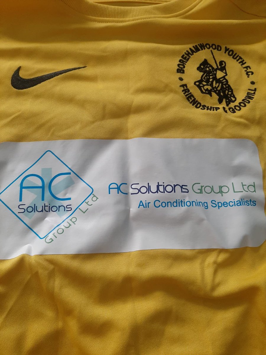 BorehamwoodYFC's tweet photo. BWYFC Under 10 Knights would like to thank AC Solutions for sponsoring the team for Away games and we look forward to continuing our sponsorship with them going into next season as under 11s. https://t.co/k6lVIa9OvR