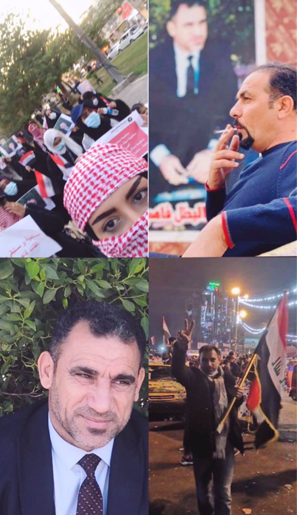 #العراق_ينتفض 
 #Iraqiprotest
ثورتنا ثوره حق 🇮🇶نحن قومٌ قائدنا شهيد🇮🇶
