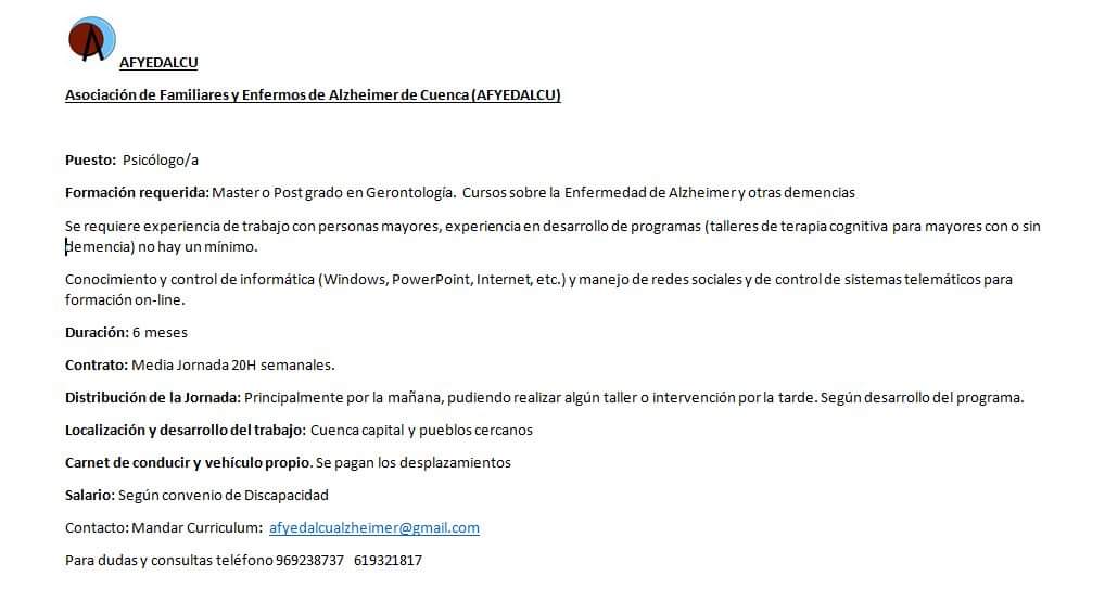 Alzheimer Cuenca tweet media