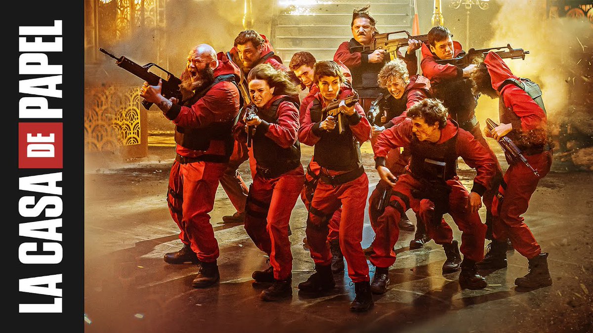 #Netflix ha confirmado (por fin) la fecha de estreno de una de las series más esperadas del año, "LA CASA DE PAPEL" 😱

La quinta (y última) temporada de la serie se dividirá en dos partes:

➡️ Parte I: 3 septiembre
➡️ Parte II: 3 diciembre