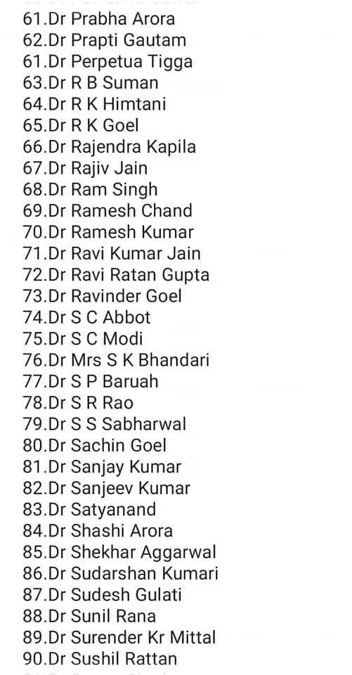 p_sahibsingh's tweet photo. डॉक्टर ईश्वर का रूप होता है मगर अरविन्द केजरीवाल इनमे भी भेदभाव कर रहे है।
इन सभी ��ॉक्टरों के साथ ऐसा पक्षपात क्यूँ ? क्या इनके परिवार नहीं है ? इन सभी डॉक्टरों के परिवारों को भी 1 करोड़ रुपए मदद राशि दी जानी चाहिए। https://t.co/WO5kd0bZfq