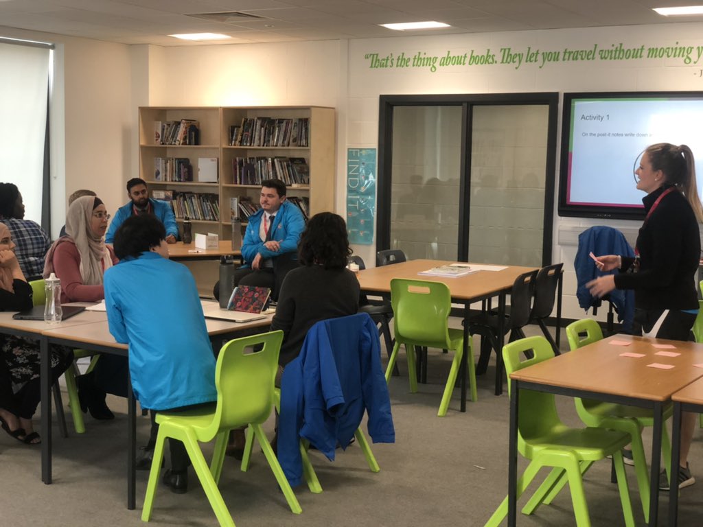 ChilternA's tweet photo. Excellent staff CPD session by @MissNabarroPE!! #inspiringminds #buildingfutures #growyourown 

@ChilternLT @Douggie954 @JulesSpenceGS @ChrisCa16227869 @cblearn22 https://t.co/NiRfyuVr8u