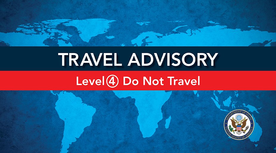 Travel - State Dept on Twitter: "#Japan Travel Advisory: Level 4 - Do not  travel due to COVID-19-related restrictions. The CDC issued a Level 4 Travel  Health Notice, indicating a very high