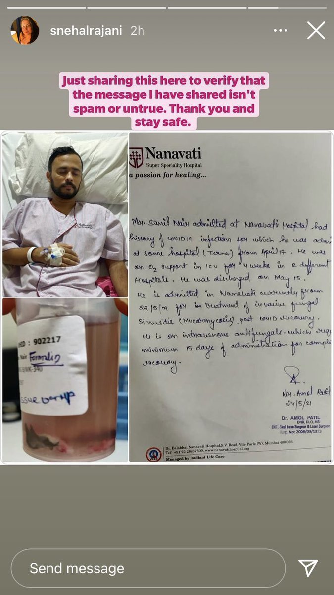 NandanaNair's tweet photo. It’s finally made it’s way to home. Please see @Snehal_Rajani’s updates and consider donating how much ever you can. Every little counts, please RT to amplify 

#COVIDEmergency #covidhelp #Covid19IndiaHelp https://t.co/ypFfFX79VK