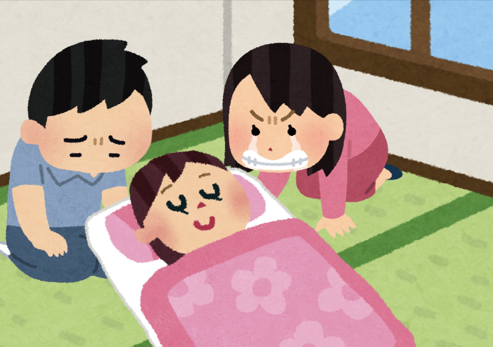 Twitter 上的 Hiroshi O イラストや素材で表す源氏物語 夕顔の死 T Co G5yt08qozg Twitter