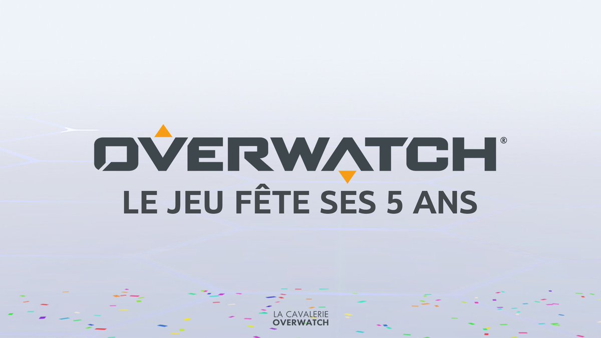 OWCavalryFR's tweet photo. Le jeu fête aujourd'hui son 5e anniversaire 🎂

Joyeux anniversaire @OverwatchFR 🎉 https://t.co/UwPvYYvnqO