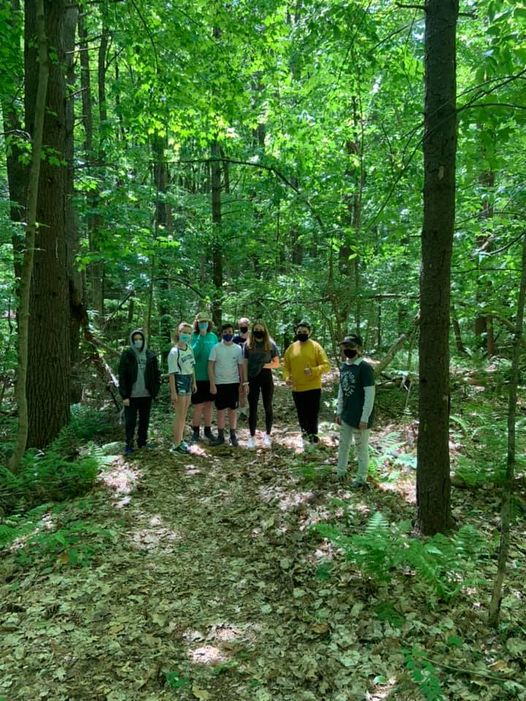 we_are_maple's tweet image. The ultimate screen break! A walk in the woods #maplestrong