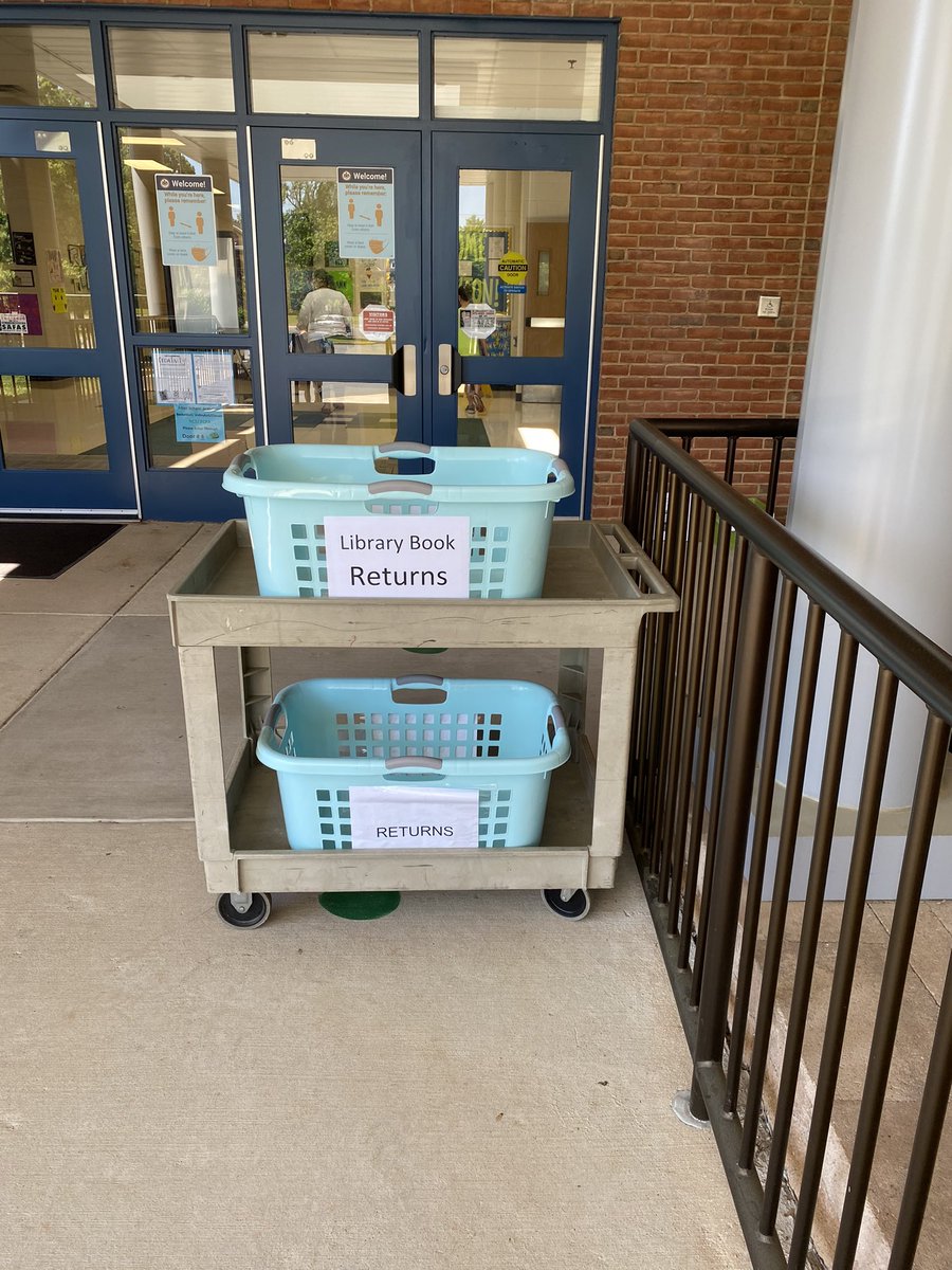 Returns, returns, returns! It’s time to return all OES library books ⏰. In-person students can return to the cart outside their classroom. Virtual students can return to the cart outside school M-F 10:00-3:00. 📚 <a href="/OaktonESPTA/">OaktonElementary PTA</a> <a href="/Oakton_ES/">Oakton ES</a>
