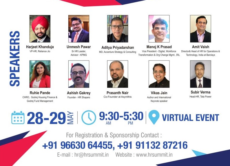 vikasjain_live's tweet photo. Gentle Reminder!!
Speaking on "Role of Culture in World Class Performance"
at https://t.co/y6HOk86xsN | May 28th 2:30PM (IST GMT+5:30)
Register now: https://t.co/57rEnj0TtQ

#HRConference
#mhrs2021, #people #development #Performance #Virtual #Culture #worldclassperformance https://t.co/mMZUtJNYHt
