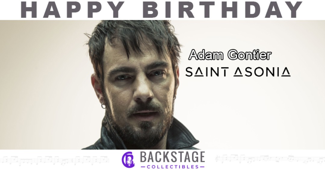 BackstageCollec's tweet image. Happy Birthday to Saint Asonia frontman, Adam Gontier! 🤘🎶 #HappyBirthday #AdamGontier #SaintAsonia