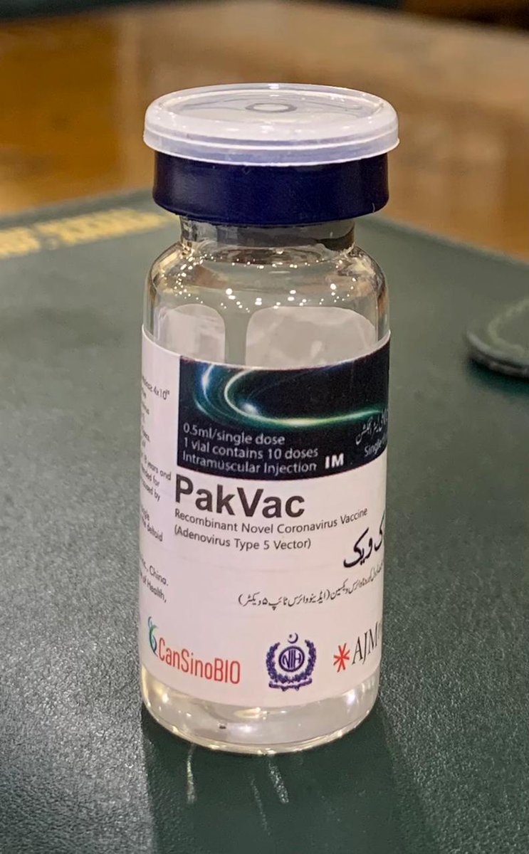 Congratulations to the NIH Pak team and its leadership for successful fill/finish (from concentrate) of the Cansino vaccine with the help of Cansino Bio Inc. China. The product has passed the rigorous internal QA testing. An imp step to help in our vaccine supply line