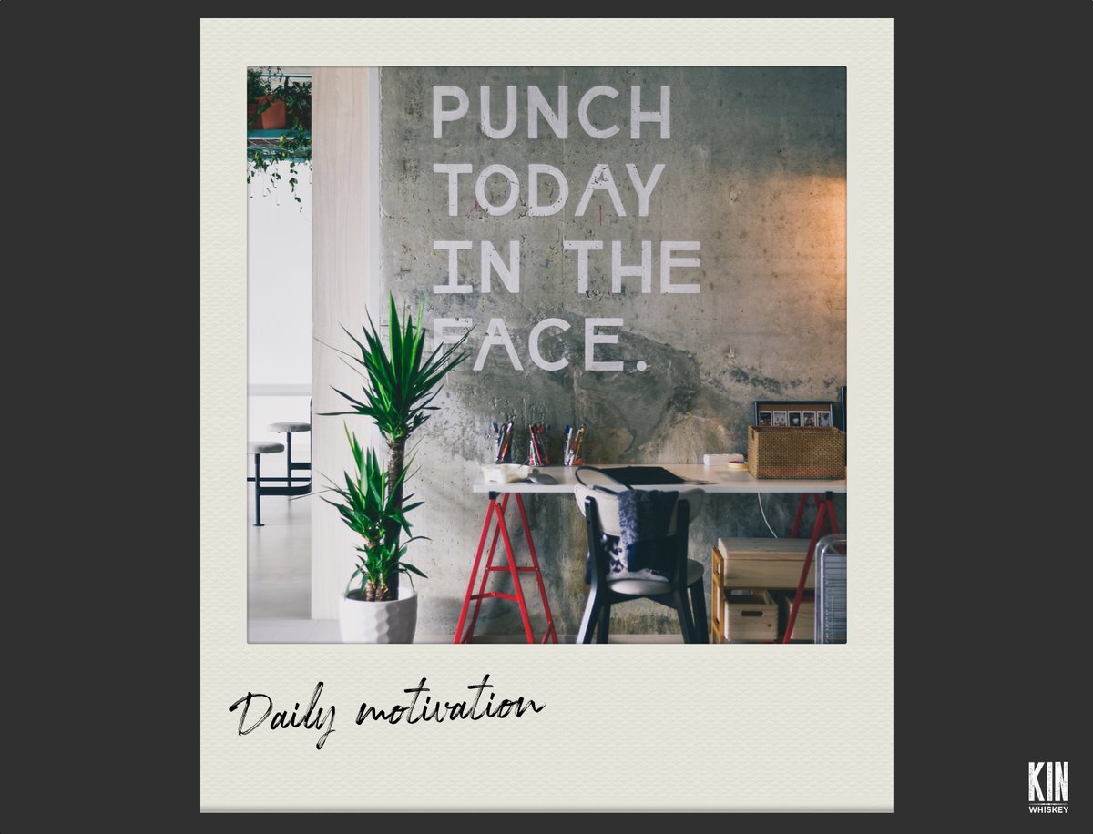 A great way to start any week… #KINWhiskey