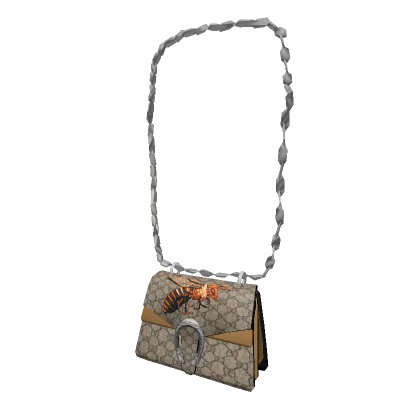 transparent gucci bag logo