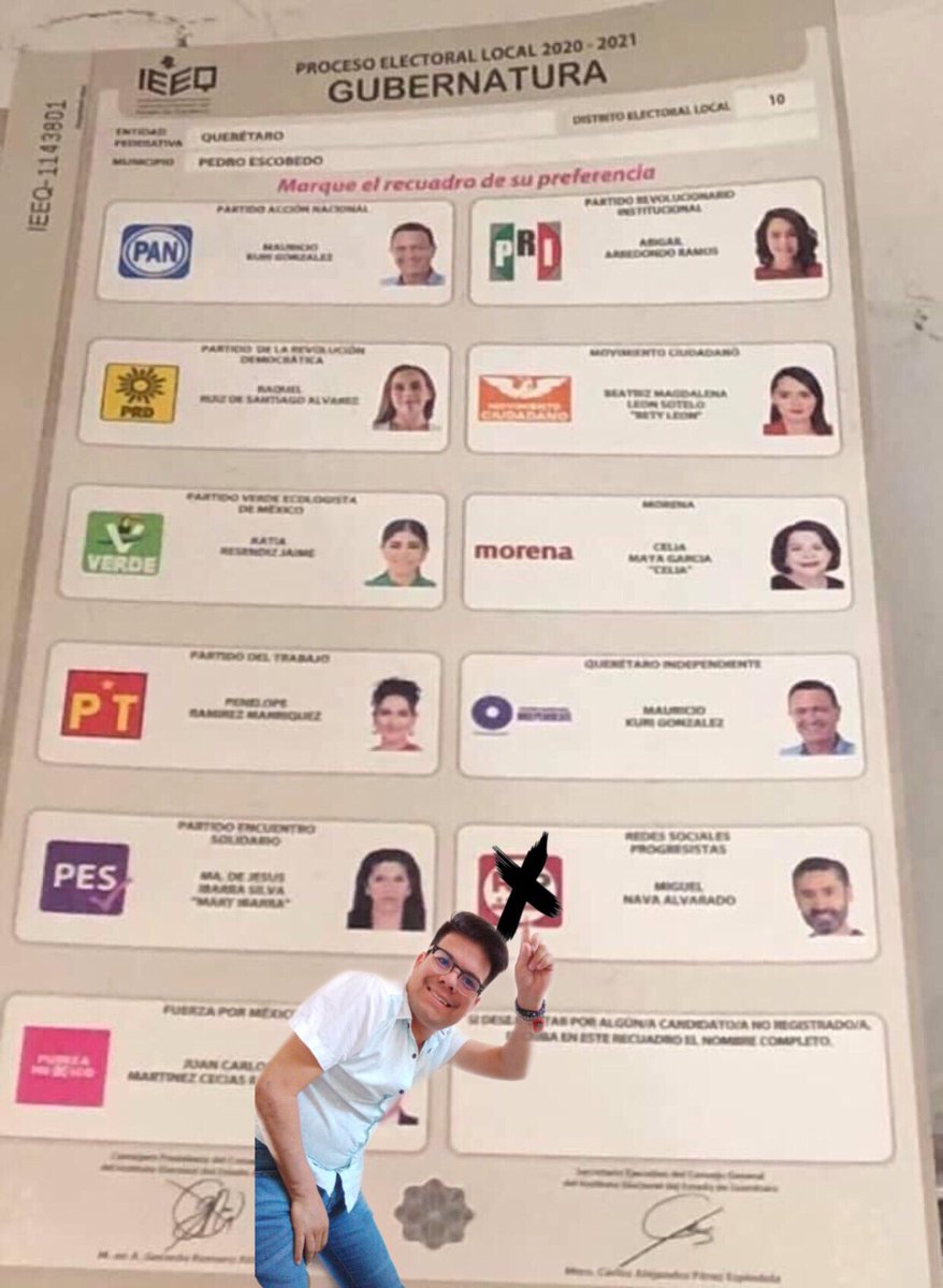 leonel589's tweet photo. No se confundan este 6 de junio a votar por el #BarbonChingon @navamiguel_  es de gente chingona votar por @Rspqro https://t.co/tx8ud1mJKK