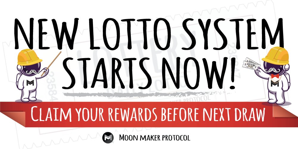 MegapadDeFi's tweet photo. ‼Reminder: New lotto system starts tomorrow‼
‼Don't forget to claim your rewards before 3pm UTC on May 25 before the next draw.
❌Unclaimed rewards will be reduced to the new regulations.
#MoonMakerProtocol #MMP #BSC #DEFI #DecentralizedTokenLaunchPlatform https://t.co/0bfJmsB9WF