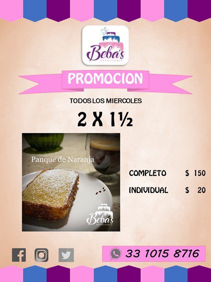 bebasreposteria's tweet photo. Haz tu pedido ya...!!! https://t.co/OLpNem0m5v