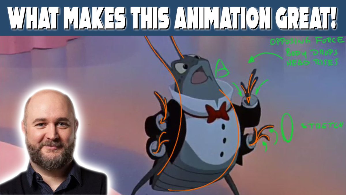 offtheWalling's tweet image. Hey animation students. I'm starting a new series called "what makes this animation great!". The series will focus on clip analysis to help students understand animation principles execution. Happy Animating! 
youtube.com/watch?v=lD1W_j…
#animation #3Danimation #jamesbaxter #Students