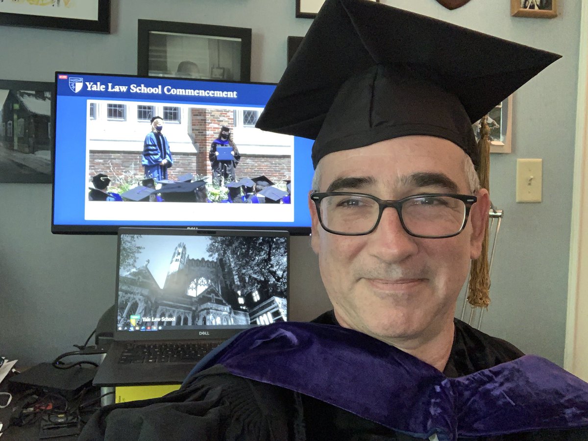 Can’t be in the courtyard with you but cheering you on all the same! #YaleLaw2021 <a href="/YaleVetsClinic/">YLS Veterans Legal Services Clinic</a> <a href="/WiracYls/">WIRAC_YLS</a> <a href="/YLS_ROLC/">Yale Law Peter Gruber Rule of Law Clinic (ROLC)</a>