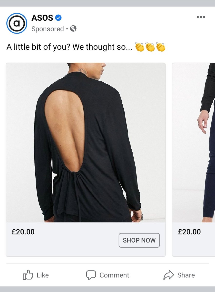 PaulKane21's tweet photo. @ASOS I cant stress how much this isn't a little bit of me https://t.co/3h6Blw2nGJ