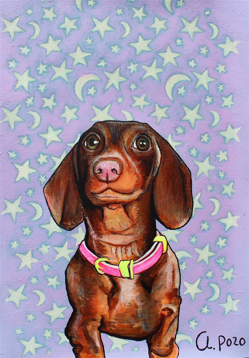 My pets: Nube, Sol &amp; Luna Sol
Oil painting on canvas
20x15cm
December 2020