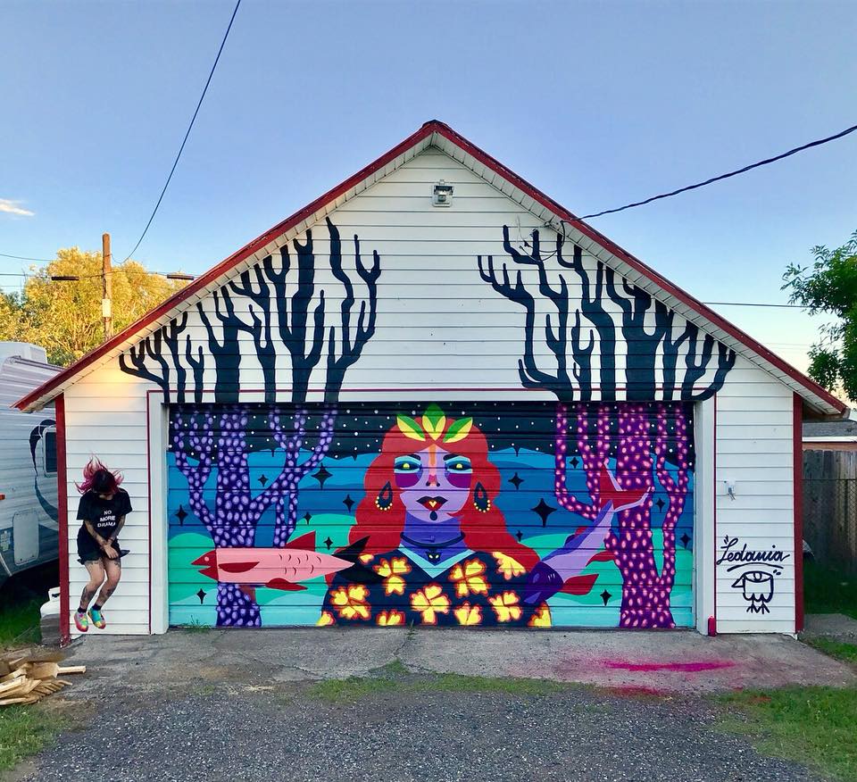 rampa_pro's tweet photo. #Ledania NEO.MURALISTA #colombiana que se ha consolidado como un importante referente del #graffiti latinoamericano

A menudo incorpora un simbolismo de lo mitológico, mágico o autobiográfico. 

A medida que desarrolla un lenguaje visual reconocible, la mayoría de sus grafitis🎨 https://t.co/mcUlXieiEc