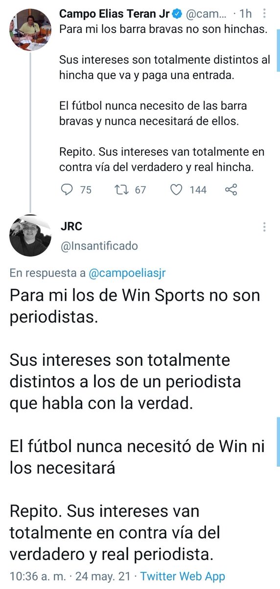 WinMasTv's tweet photo. Un día tranqui en Twitter jajaja https://t.co/sVsuHzUC3X