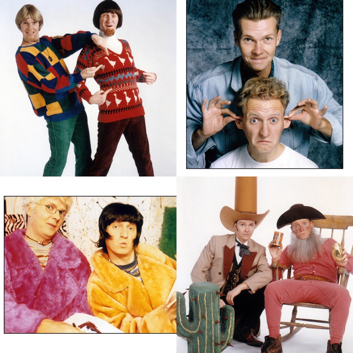 TrevandSimon's tweet photo. Know what? You can now get this four-pack of Trev & Simon autographed photos in their Shopping Corner!
AND if you RT this now, two of you will be randomly chosen to receive a pack yourselves as a gift from them. #Swingtastic
https://t.co/XsBf8LvsIB https://t.co/kxKS9gSfvy