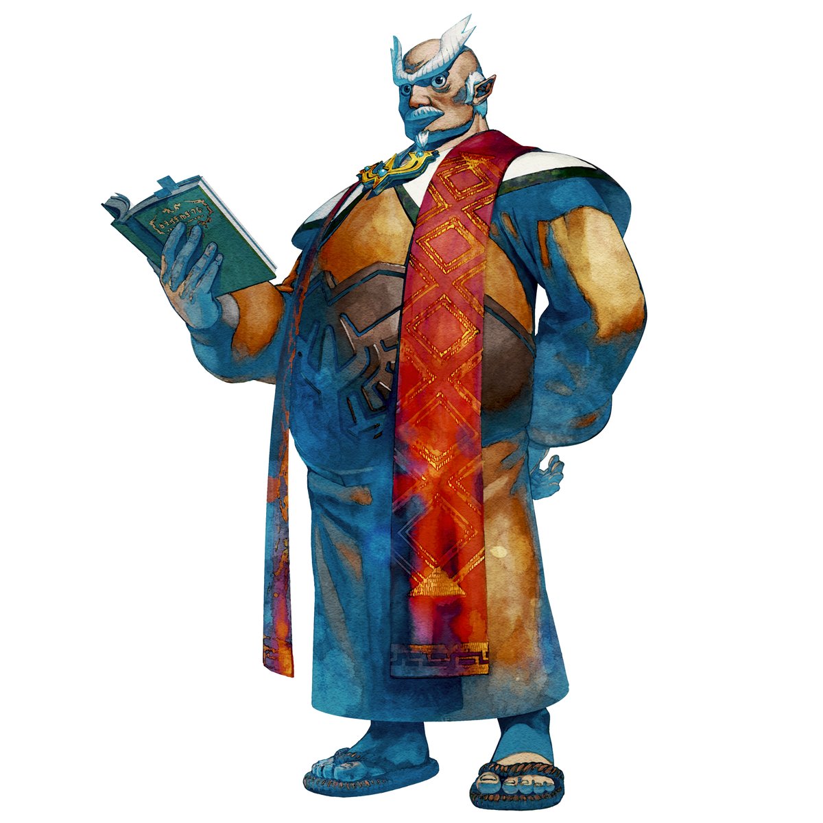 NintendoAmerica's tweet image. Zelda’s father Gaepora is the wise headmaster of the Knight Academy. He is knowledgeable of the legends of Skyloft and provides guidance for Link during his quest. Hmm...something about his appearance looks familiar. Did you get all that? #SkywardSwordHD #Zelda