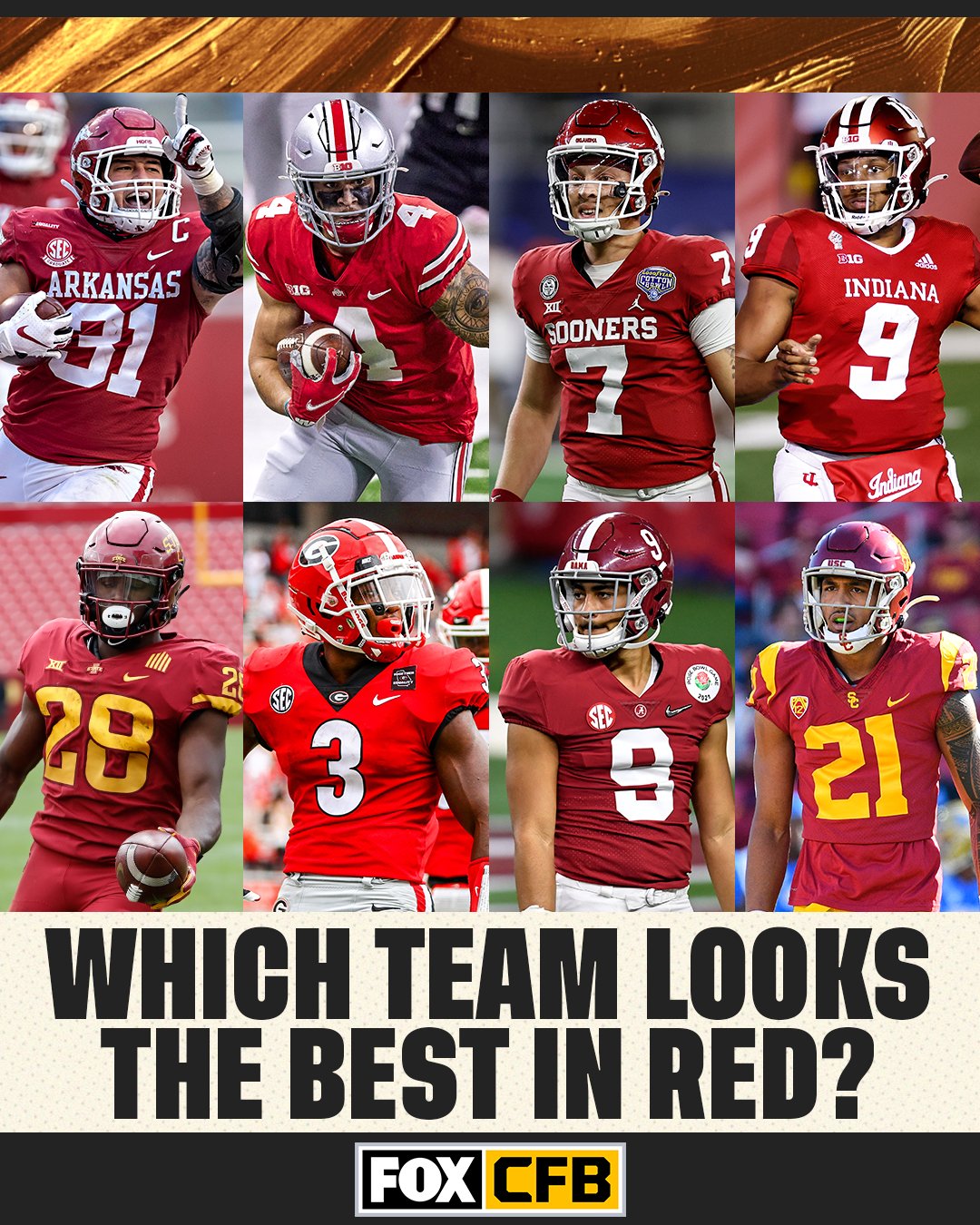 FOX College Football on Twitter "Out of ALL the college football teams