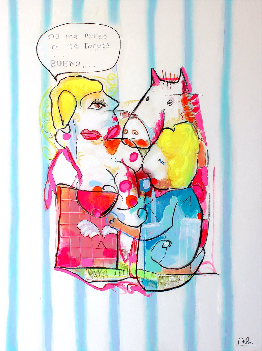 Title : Sister
Oil painting on canvas
size 140x110 cm
December 2020