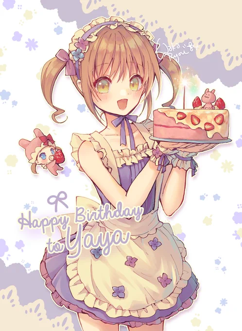 ややお誕生日おめでとう～💖

#結木やや生誕祭
#しゅごキャラ 