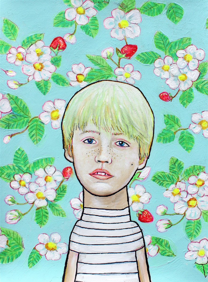 Title : Antoñito
Oil painting on canvas
size 19x14 cm
Mayo 2021