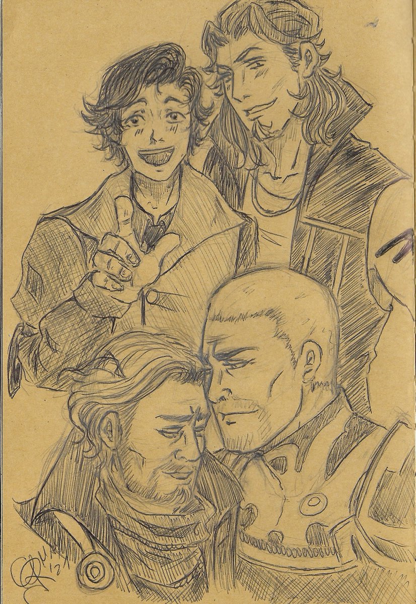 oniprince_'s tweet photo. [Regclar - Through the Years]
Tumblr prompt
(I love the hatching/cross-hatching look ~)
#regclar #regisluciscaelum #clarusamicitia #myart #ffxv  #FinalFantasyXV #wip #sketch #akingstales #kingsglaive #ff15, https://t.co/jgvMIXToNK