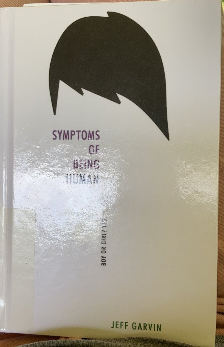 KatieRainer1's tweet photo. Book 1 of #summerreading. #SymptomsofBeingHuman has an interesting plot device that pushes the reader to consider their impulses and assumptions. It’s a compelling story on its own merits, though. I learned about identity and more while reading. https://t.co/aGlU62oKKR