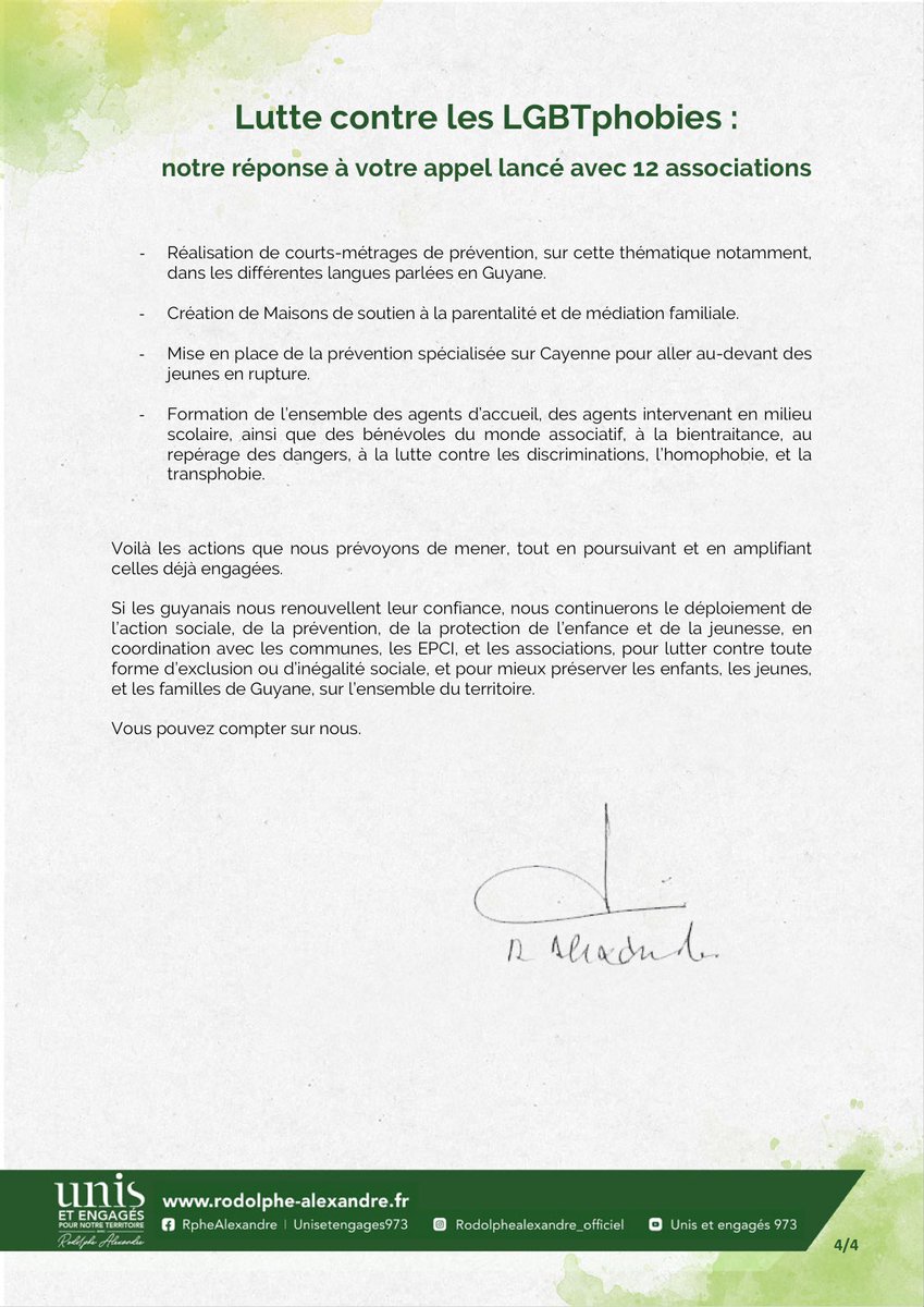 La réponse de <a href="/RpheAlexandre/">Rodolphe ALEXANDRE</a>, président de la <a href="/CTdeGuyane/">CTGuyane</a> et candidat pour un nouveau mandat ⬇️

Notre appel : x.com/kazavenir/stat…