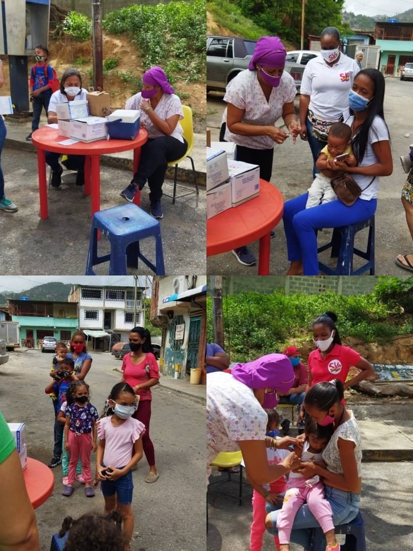 MsvPlaza's tweet photo. Bajo medidas de Bioseguridad en esta jornada de Vacunación Las Americas fueron atendidos 65 niños/niñas de 2 a 10 años y 1 mujer embarazada gracias a las políticas del @MinSaludVE @luiscarPSUV @NicolasMaduro @HectoRodriguez @MervinMaldonad0 @MovSomosVe https://t.co/UmCG6z8Rcv