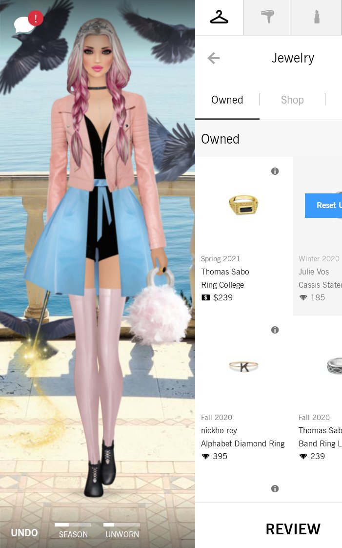 D4Wanted's tweet photo. Audrey #Descendants #D4Wanted look ideas 👑💖 Made with @CovetFashion https://t.co/2fg1fLpKaX