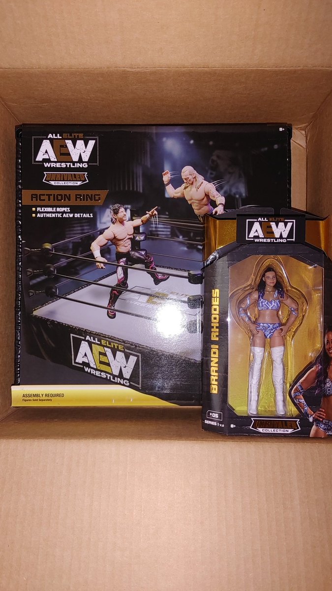 rasslinfan4life's tweet photo. Solid mail day from @RingsideC #AEW #UnrivaledCollection https://t.co/7RmfsHWril