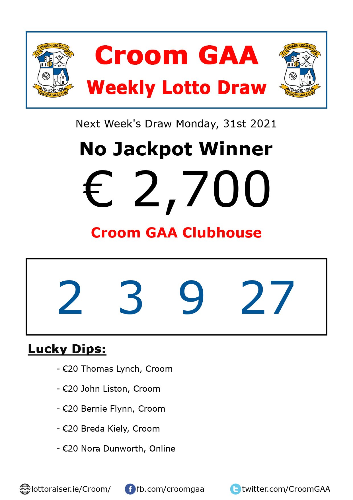 Lotto next week deals