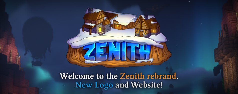 ZenithSMP's tweet photo. Zenith has gone through a rebranding! Check out our brand new logo and swanky new site at https://t.co/gr6hS7ojkn https://t.co/7ZE6l4rNul