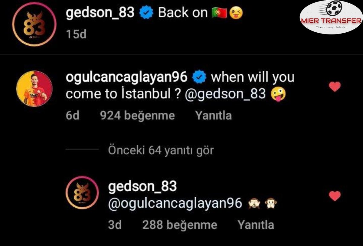 MierTransfer's tweet photo. 🔥SON DAKİKA🔥

🟡🔴🦁Gedson Fernandes’ten Galatasaraylıları sevindirecek yorum.
#gedsonfernandes #galatasaray #galatasaraysk #transfer #fatihterim #miertransfer https://t.co/O6fKx6ObsV