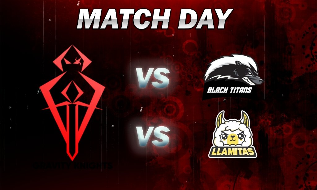 #CR 👑| Partido x 

Hoy tenemos ✌️ enfrentamiento,  la 2da jornada de @ChampionsL_CR contra @TeamLL_CR y los 16vo de la @copa_inviernoCR  contra @BLACK_TITANSS a las 6:00pm🇲🇽|7:00pm🇨🇺 

🔥Luchar hasta el final🔥

#goooooooknights
#FamilyGravity