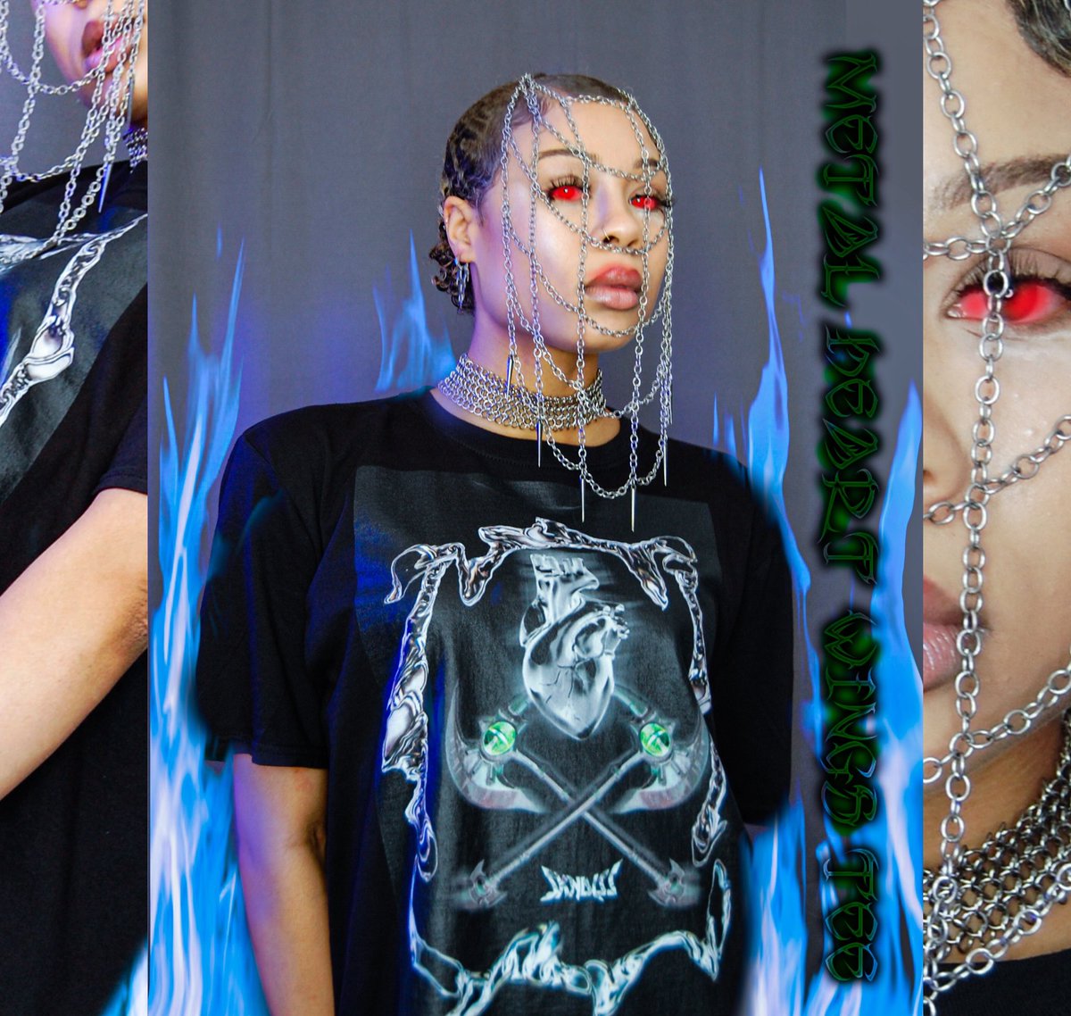 skndlss's tweet photo. MÉTAL HEART WINGS TEE DROP.   BREED: EXORCIST 
TYPE: DURABLE COTTON
ENERGY +0777
#designer #hba #stylist #tshirt #directprint #skndlss #streetwear https://t.co/eEkm4Aw67U