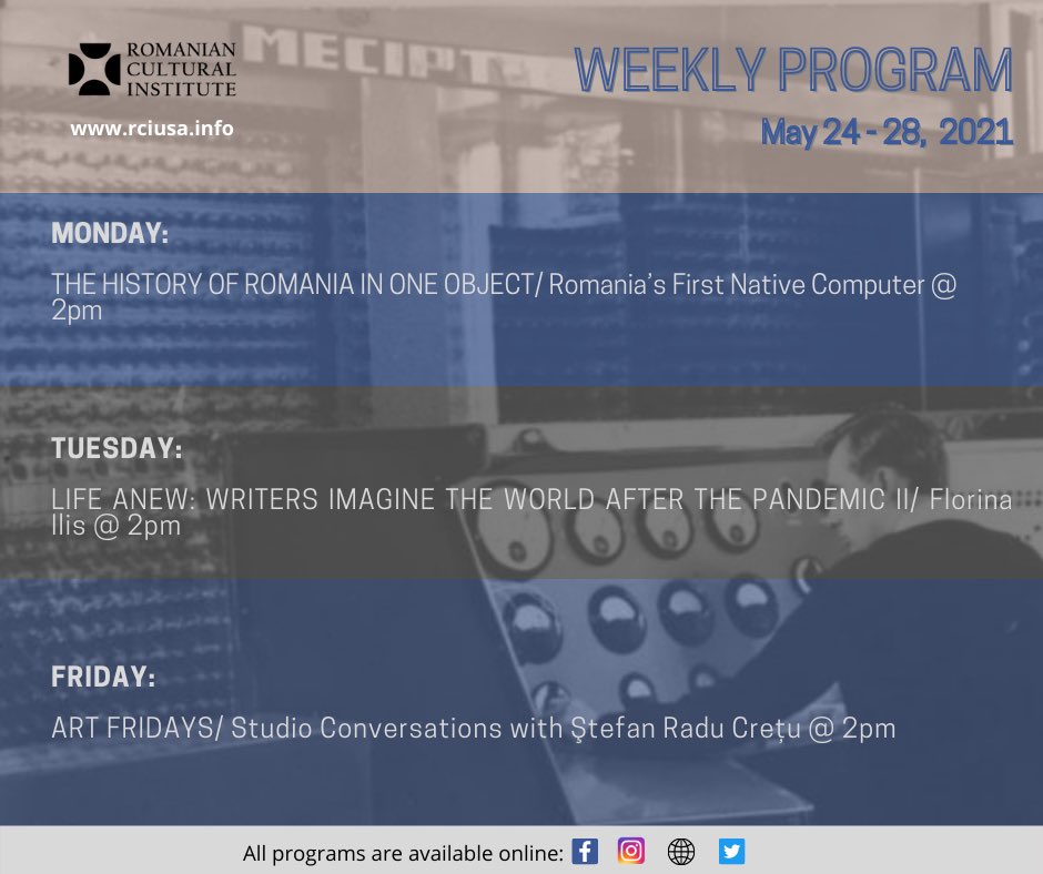 RomaniaNY's tweet image. Join us online and enjoy! #WatchThisWeek 

#RCIUSA #RCINY
