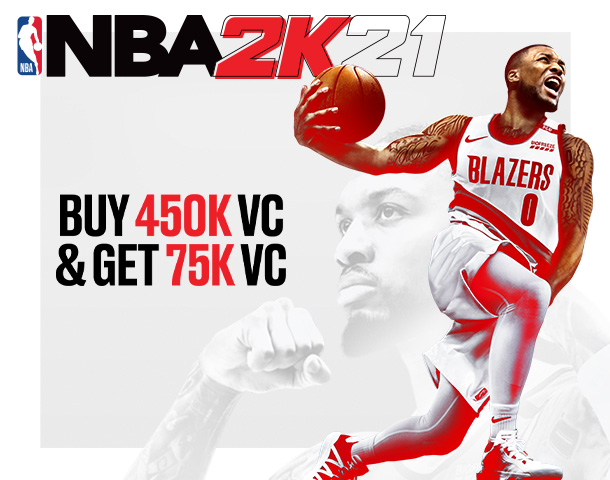 Amazon Video Games Nba2k21 Virtual Currency Sale Buy 450k Vc Get 75k Vc T Co Keufkclbme