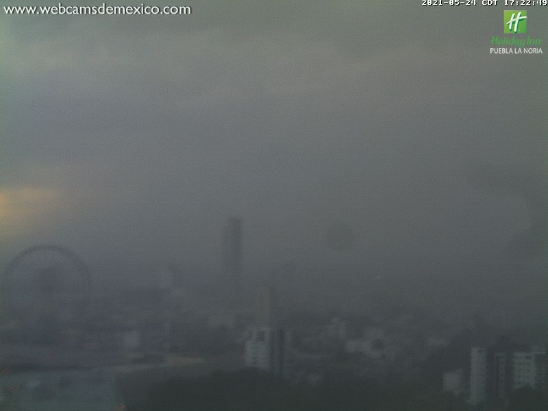 SkyAlertStorm's tweet photo. Fuerte tormenta en la Cd. de #Puebla.

¡Precaución por actividad eléctrica, ráfagas de viento y posible granizo! https://t.co/rL4Im0QaV8